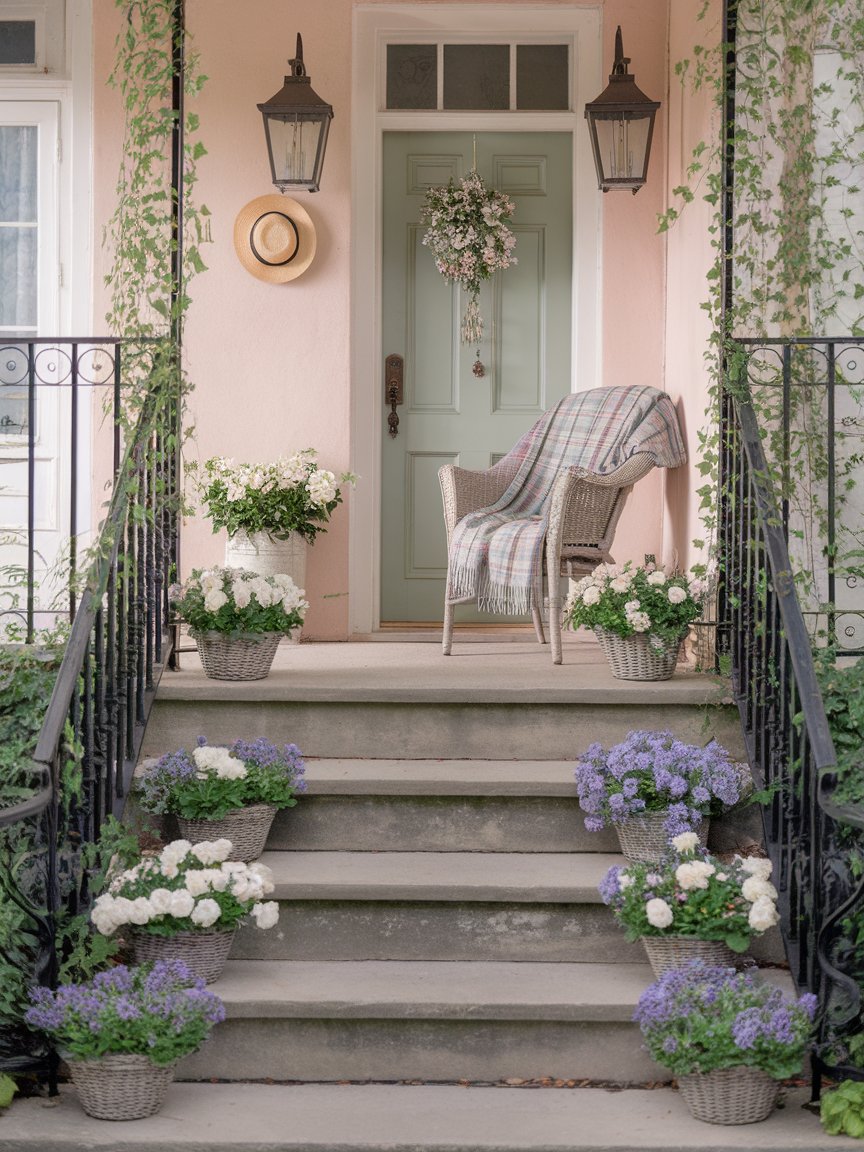 spring porch stairs 9