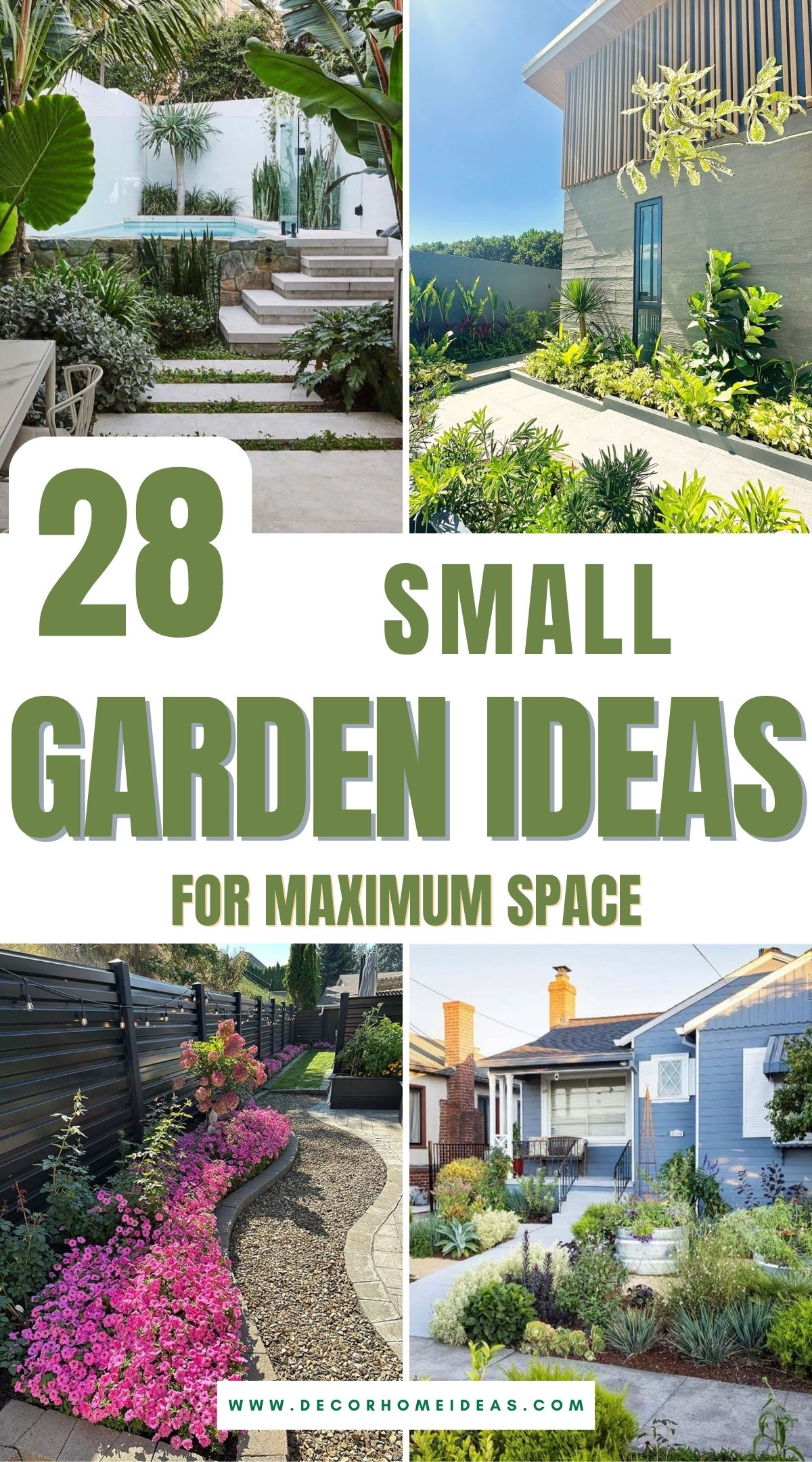 28 Stunning Small Garden Design Ideas To Maximize Your Space