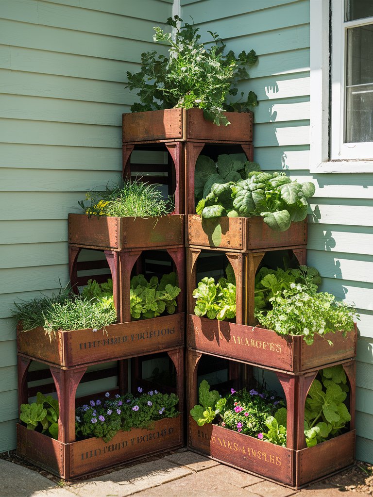 tiered garden ideas on a budget 12