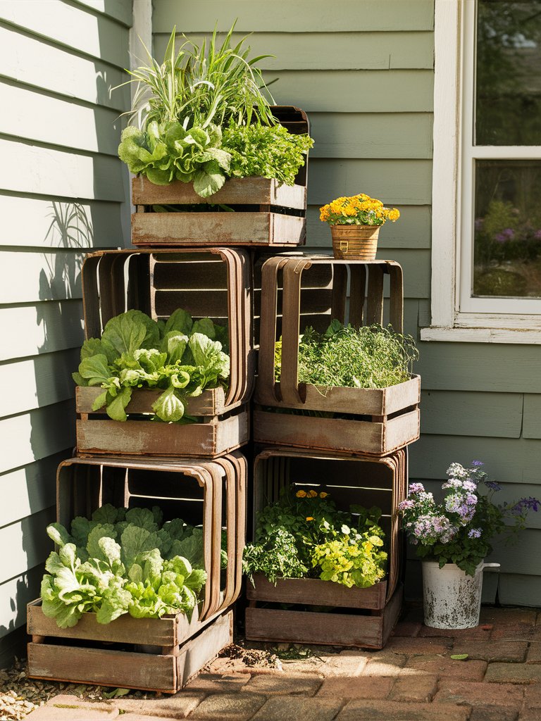 tiered garden ideas on a budget 13