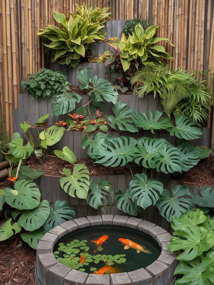 tiered garden ideas on a budget 16