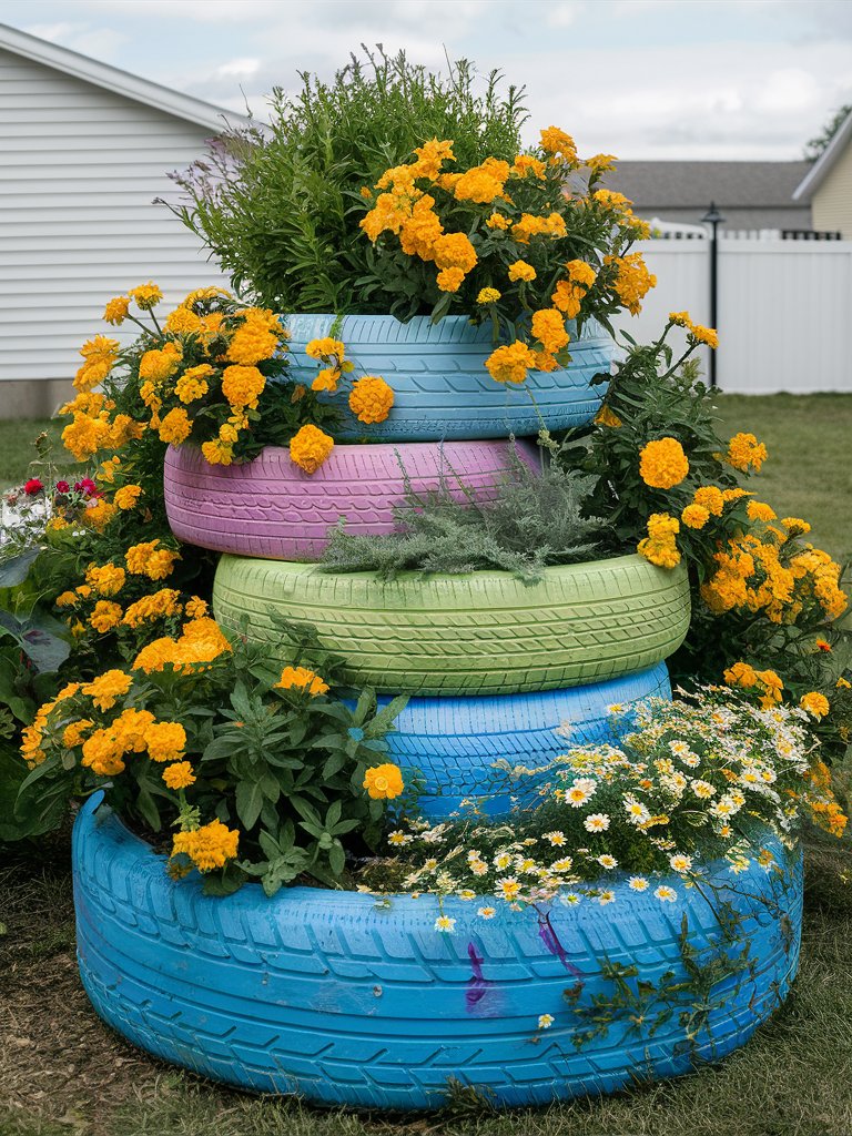 tiered garden ideas on a budget 23