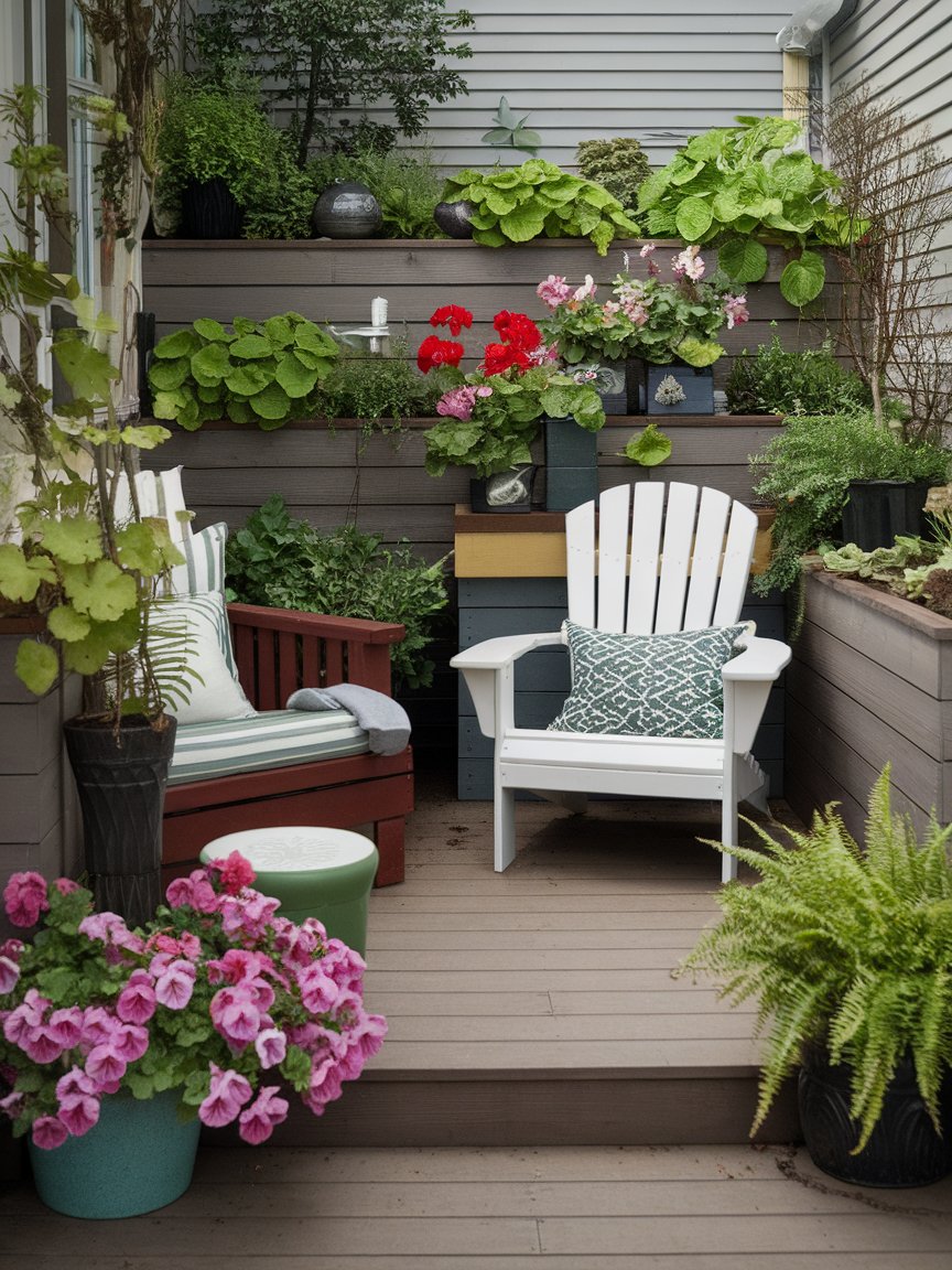 tiered garden ideas on a budget 24