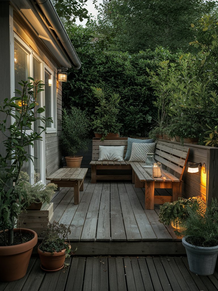 tiny back garden ideas budget 9