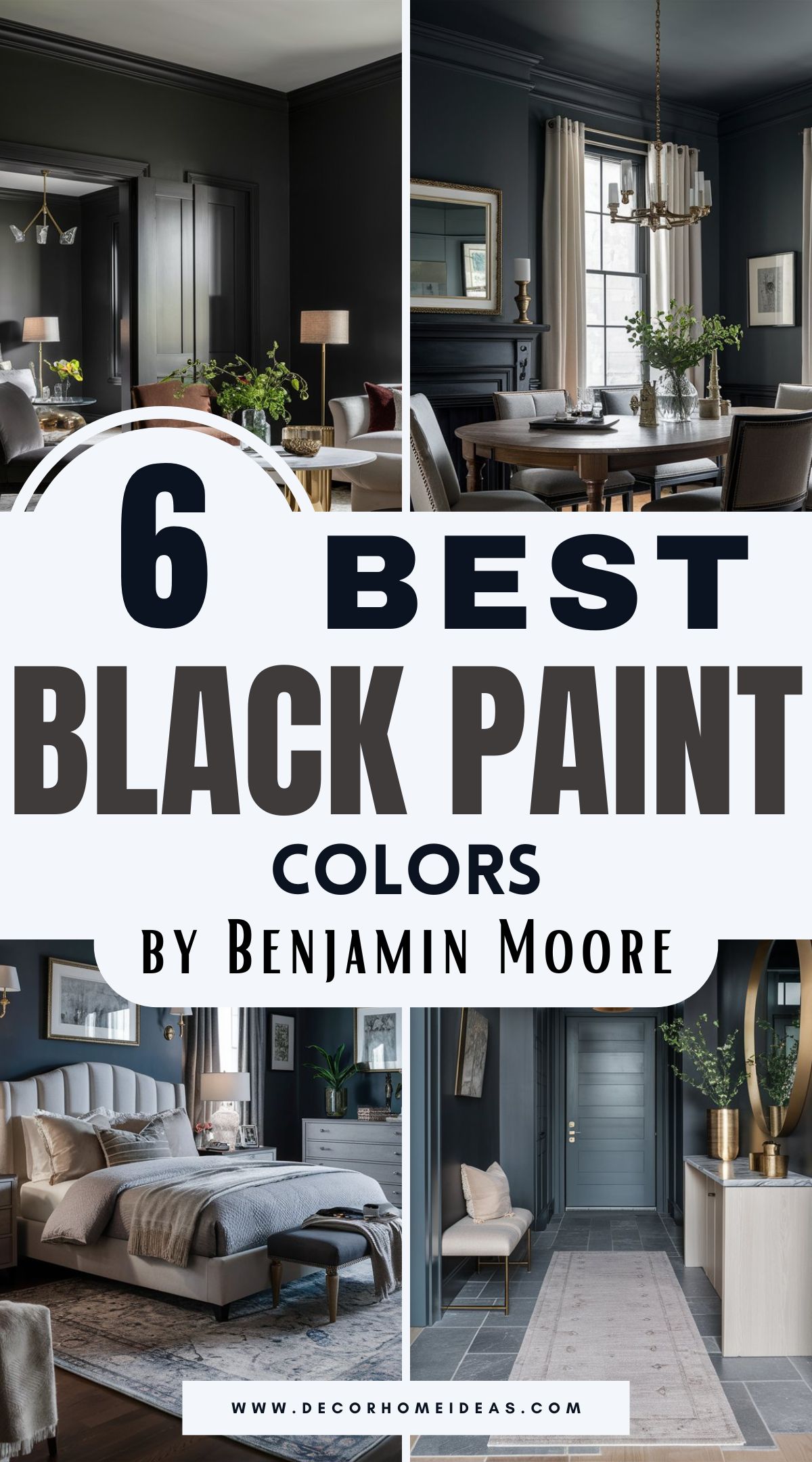 Choosing the perfect black paint can be tricky, but Benjamin Moore offers stunning options to suit any style. From deep, moody hues to soft, sophisticated shades, these six distinctive black paints bring depth and character to any space. Discover which one is the right fit for your home!