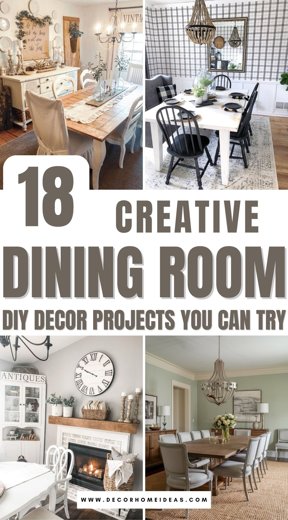 best diy dining room decorating ideas 2