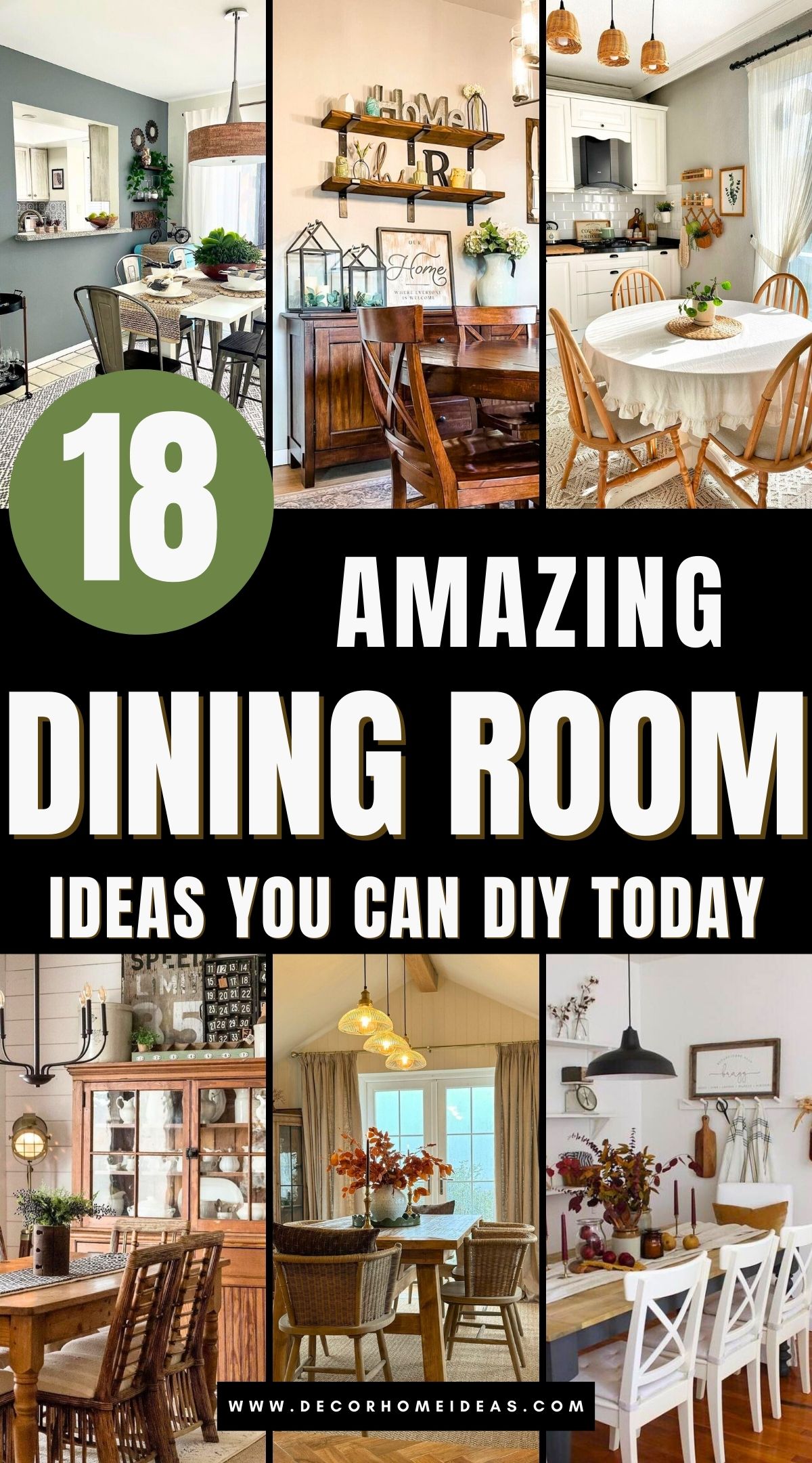 best diy dining room decorating ideas 3