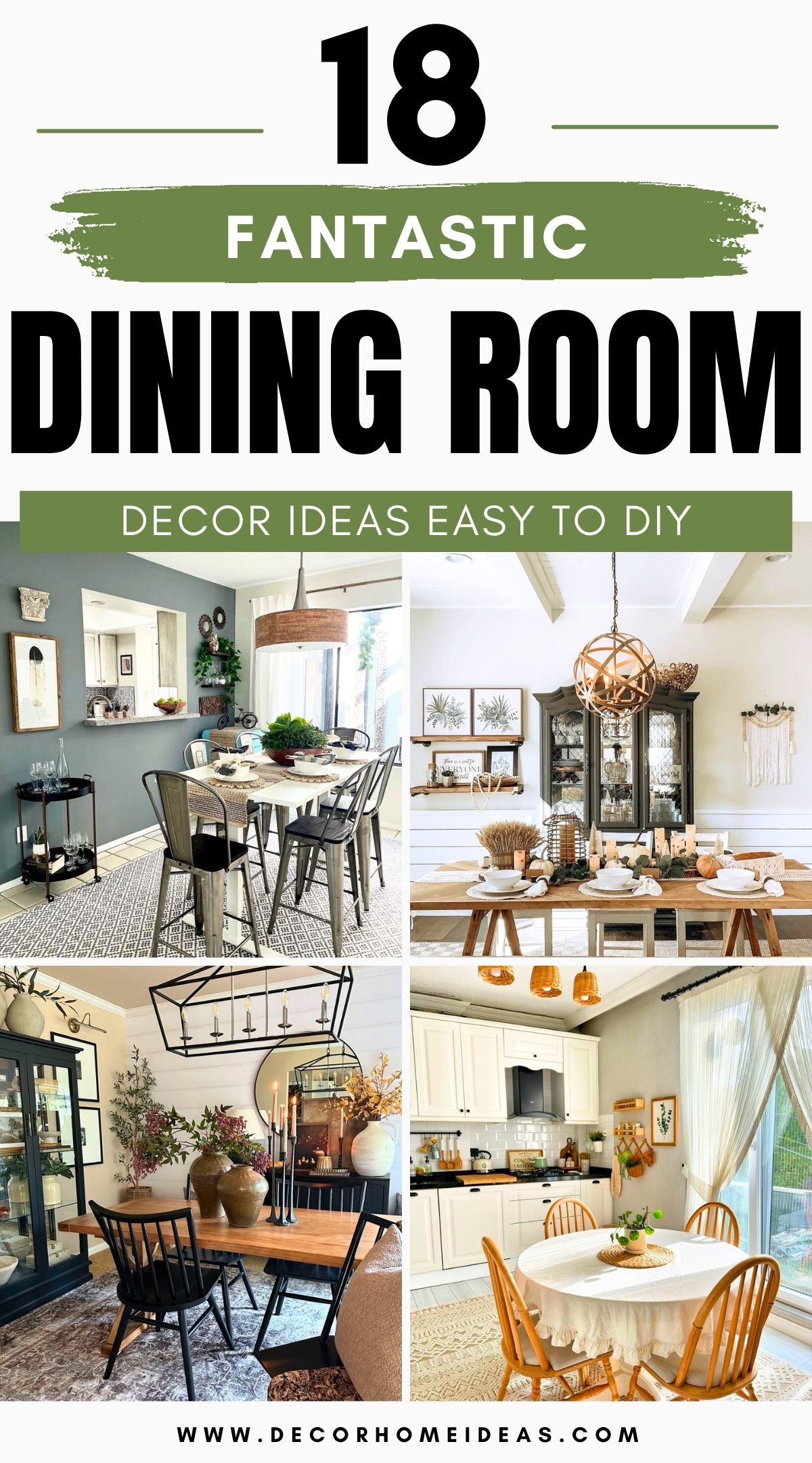 best diy dining room decorating ideas 4