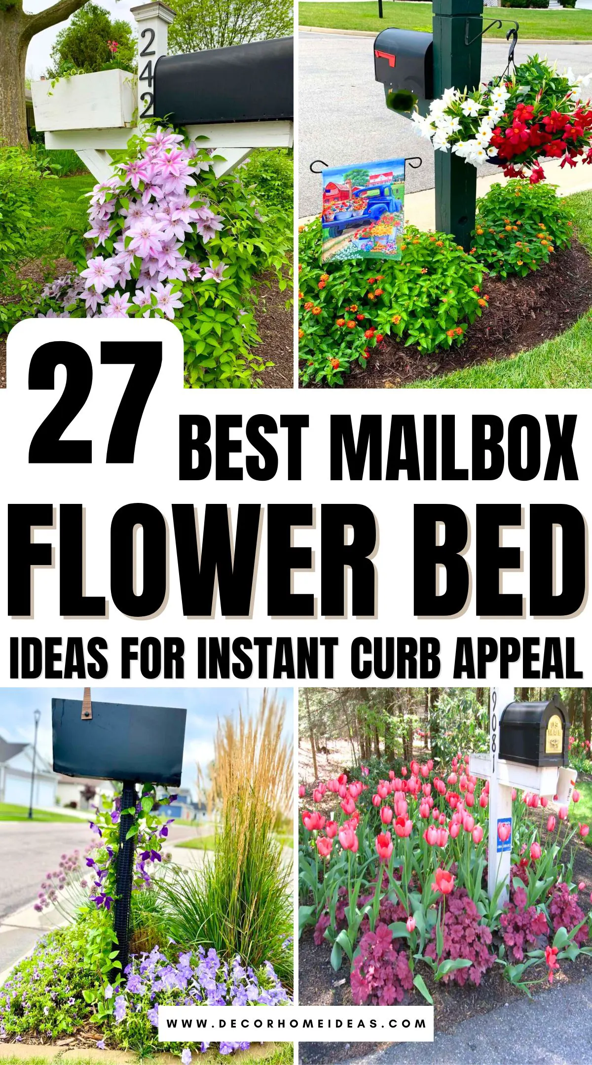 Looking to enhance your curb appeal? Check out 27 modern mailbox flower bed ideas that add charm and style to your front yard. From sleek designs to vibrant floral arrangements, these ideas will inspire the perfect welcome for your home. Which one will you try?