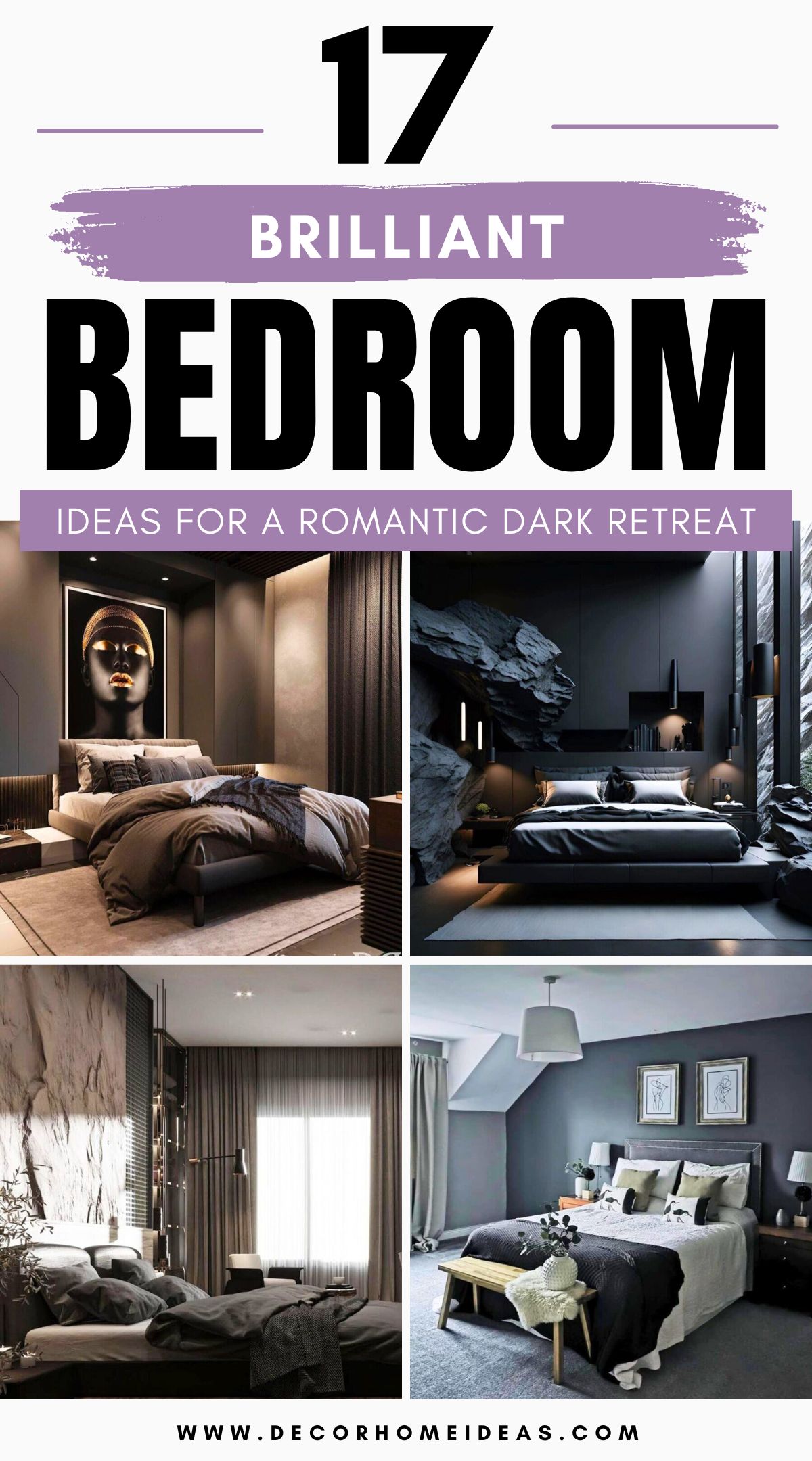 best romantic dark and cozy bedroom ideas 4