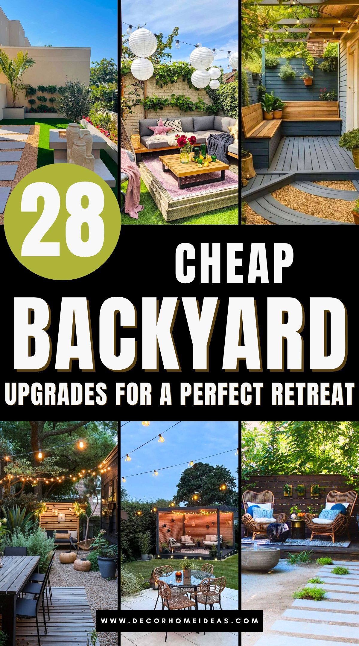 best cheap backyard ideas 3