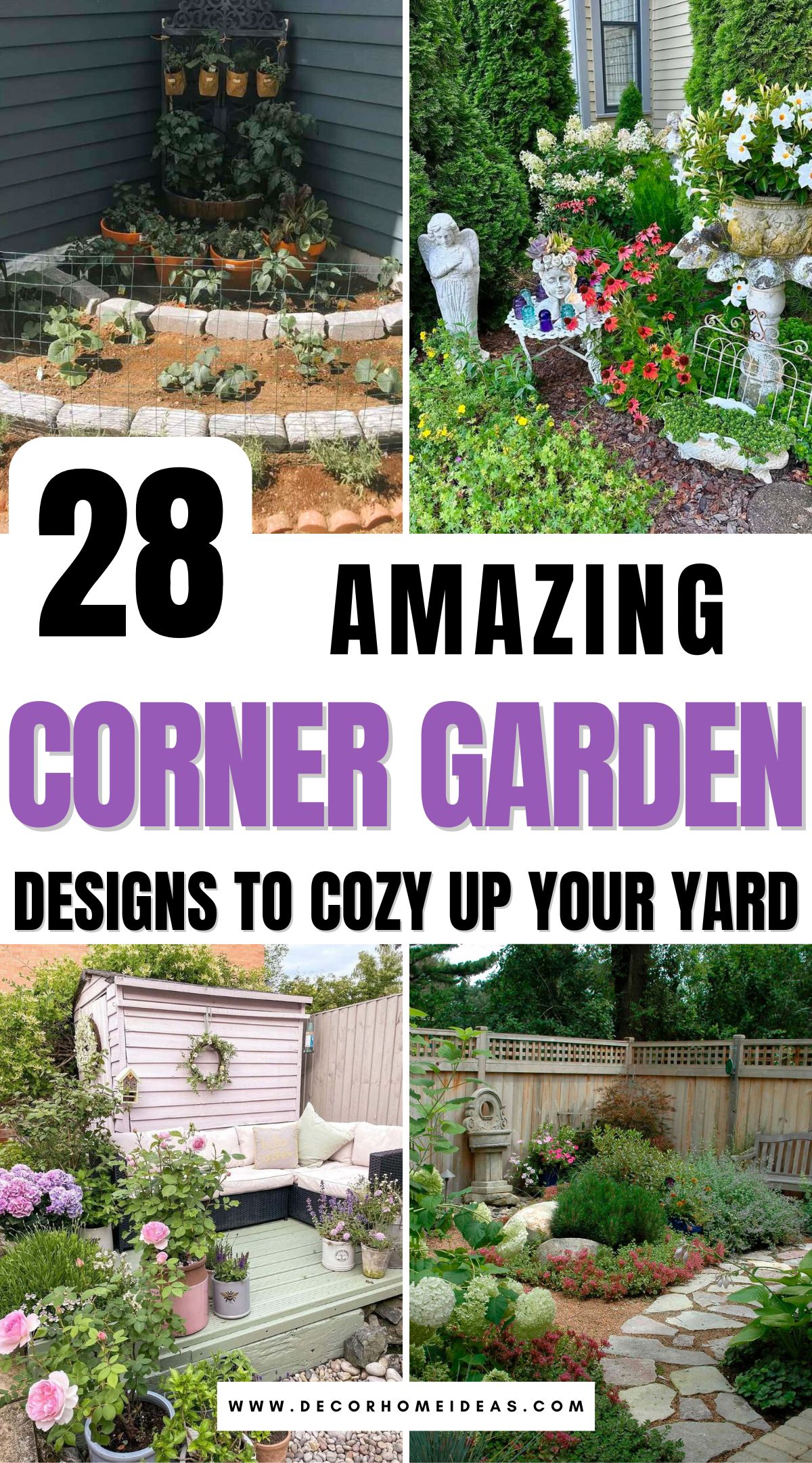 corner garden for backyard 2