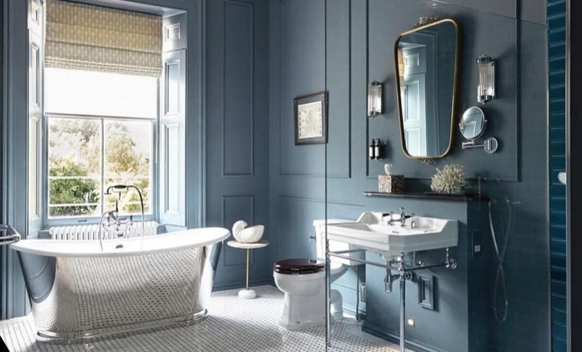 trendy bathroom colors of the year